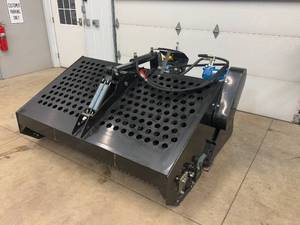 SKID STEER LANDSCAPE RAKE / ROCK HOUND / DEBRIS RAKE