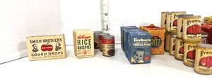 Vintage Miniature Grocery Items