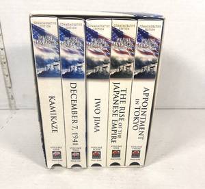 lot 23 image: Commemorative Edition VHS Set Pearl Harbor