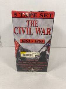 lot 20 image: The Civil War VHS Collection New in Package