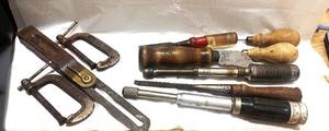 lot 98 image: Lot of Vintage Miscellaneous Tools