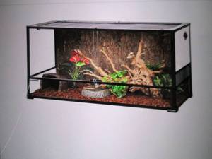 lot 2 image: reptizoo 48 inch x 18 x 24 inch 90 ...