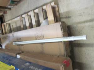 lot 17 image: 2 white extension rods...