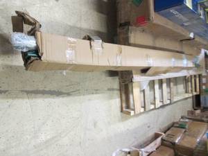 lot 20 image: 10 metal 7 foot fence posts...