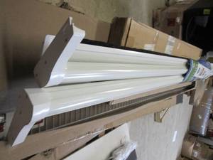 lot 93 image: larson retractable screen door...