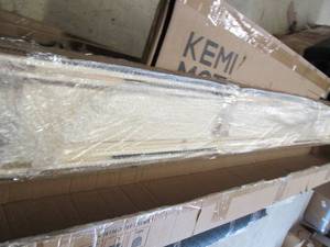 lot 108 image: k-shape barn door 30 inch...