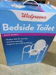 lot 122 image: new walgreens bedside toilet...