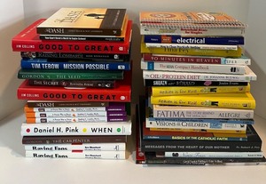 lot 80 image: Mixed Lot of Business, Self-Help, and Faith-Based Books