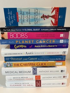 lot 81 image: Collection of Assorted Books on Cancer and Healing