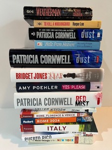 lot 82 image: Collection of Books Including Bestsellers and Travel Guides