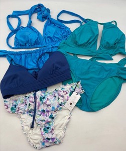 lot 354 image: Collection of 3 Swimsuit Sets including Wild Fable, Profile Blush, and Shade & Shore