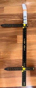 lot 96 image: Hang It Perfect Picture Hanging Tool with Instructions