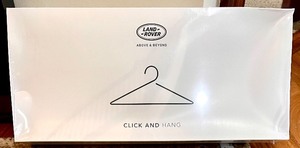 lot 99 image: Land Rover Click and Hang Removable Coat Hanger
