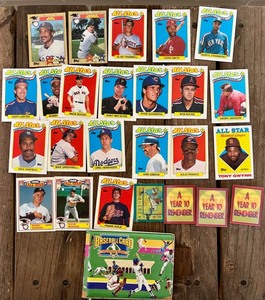 lot 156 image: Collection of 23 All-Star Baseball Cards with Album