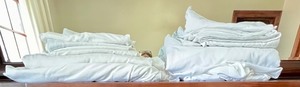 lot 317 image: Set of King Size Bamboo Rayon Sheets