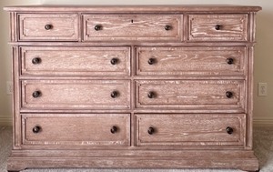 Stanley Furniture Rustic 9-Drawer Dresser with Distressed Finish