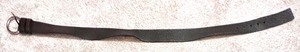 lot 335 image: Prada Black and Brown Leather Belt with Silver Buckle Size 9036