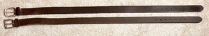 lot 336 image: Set of 2 Swiss Gear Leather Belts - Brown and Black