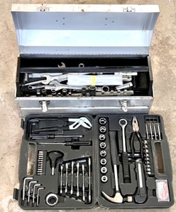 lot 438 image: Comprehensive Tool Set in Fixit and Metal Toolbox
