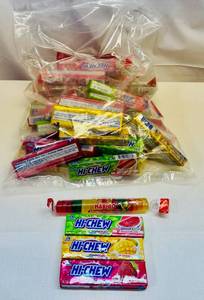 lot 125 image: SSS. Large Bag Filled with HiChews & Haribo Mega Roulette