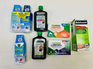 lot 136 image: SSS. Cough & Allergy OTC Medications