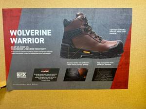 lot 141 image: MM. Size 9.5 Wolverine Warrior