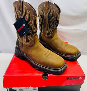 lot 147 image: MM. Size 9 Wolverine Ranch King CM