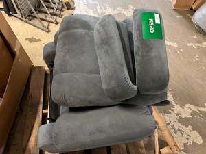 lot 2 image: Gray Lazy Boy Recliner