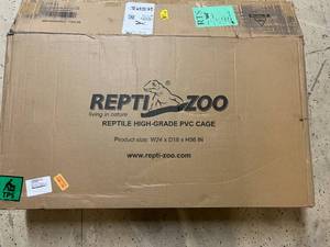 lot 42 image: ReptiZoo High Grade PVC Cage