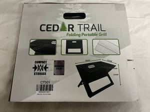 lot 46 image: Cedar Trail Folding Portable Grill