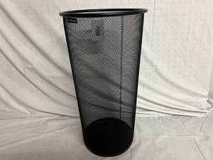 lot 40 image: Black Mind Reader Mesh Metal Waste Bin