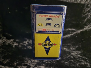 lot 56 image: Antique Blue Sunoco Coin Bank