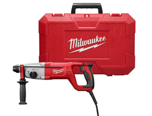 lot 59 image: Milwaukee 8 Amp Corded 1 SDS D-Handle Rotary Hammer 5262-21