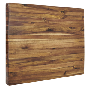 lot 129 image: Architec 18x 23 Edge-Grain Acacia Cutting Board and Chop Block