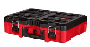 lot 136 image: Milwaukee PACKOUT Tool Case W Customizable Insert 48-22-8450