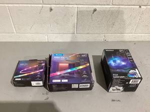 lot 493 image: LOT OF 3 Miscellaneous LED Lights