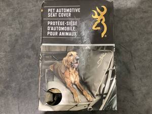 lot 609 image: Browning Bench Seat Cover Throw, Quick Use Bench Seat Protection