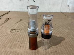 lot 291 image: LOT OF 2 Buck Gardner Goose Call