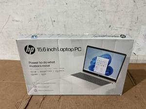 lot 302 image: HP 15.6 inch Windows Laptop Intel Core i5-1235U 8GB RAM 256GB SSD