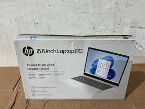 lot 305 image: HP 15.6 inch Windows Laptop Intel Core i5-1235U 8GB RAM 256GB SSD