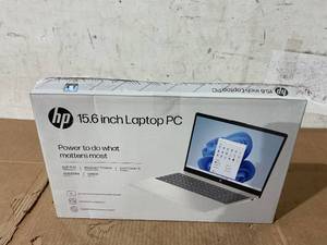 lot 306 image: HP 15.6 inch Windows Laptop Intel Core i5-1235U 8GB RAM 256GB SSD
