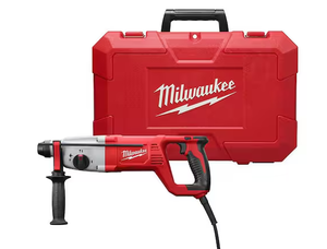 lot 62 image: Milwaukee 8 Amp Corded 1 SDS D-Handle Rotary Hammer 5262-21