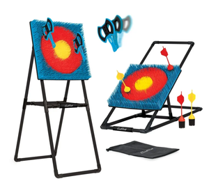 lot 196 image: EastPoint Sports Axe Throwing & Lawn Darts Target Game Set