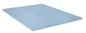 lot 221 image: Twin Size Mainstays 2 Memory Foam Mattress Topper