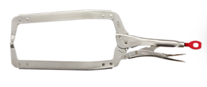 lot 322 image: Milwaukee 18 TORQUE LOCK LOCKING C-CLAMP WITH REGULAR JAWS 48-22-3530