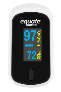 lot 344 image: LOT OF 2 Equate Fingertip Pulse Oximeter