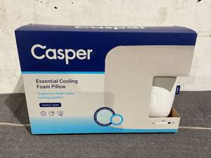 lot 200 image: StandardQueen Casper Essential Cooling Foam Pillow