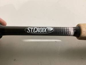 lot 553 image: St. Croix BACX71MF Bass X Casting Rod 71 Medium