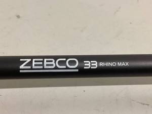 lot 556 image: Zebco 33 Rhino Max Spincast Reel and Fishing Rod Combo 66 Medium Heavy