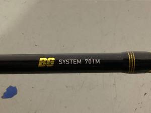 lot 560 image: Daiwa BG3000701M BG Saltwater Spinning Combo 7 Medium